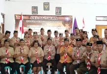 Badan Pengurus Kwartir Ranting Pramuka Tasbar Periode 2026-2030 Resmi Dikukuhkan