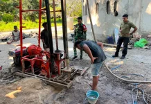 TNI AD Bangun 20 Sumur Bor Perluas Akses Air Bersih di Kabupaten Alor