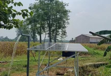 Panel Surya Jadi Solusi Irigasi Petani