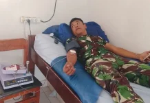Aksi Kemanusiaan Satgas Pamtas RI-RDTL Yonarhanud 2 Selamatkan Nyawa Hermina