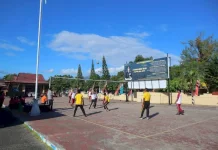 Sambut Hari Bhayangkara ke-80, Polres Alor Gelar Turnamen Voli Perkuat Solidaritas