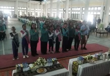 Ketua TP PKK Pusat Berkunjung ke TTU dan Mengecek Kesehatan 450 Remaja di TTU