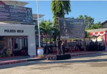 Polres Belu Gelar Upacara Memperingati HUT Bhayangkara ke-80