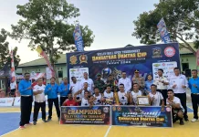 Turnamen Dansatgas Pamtas Cup Hidupkan olahraga Voli di Tapal Batas RI-RDTL