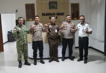 Kapolres Belu dan Malaka Perkuat Sinergitas TNI-Polri dan Kejari di Perbatasan
