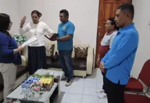 Warga Manumutin Pengambilan Sumpah Serfipikat Pengganti yang Hilang