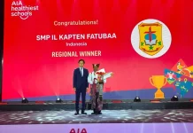 SMP IL Kapten Fatubaa Raih Penghargaan Lingkungan Asia Pasifik