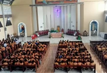 SMA Katolik St Yoseph Kalabahi Perkuat Iman Siswa lewat Misa Awal Tahun Ajaran Baru