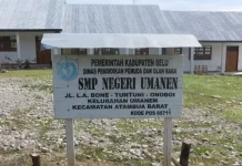 SMPN Umanen Belu Mengelola Pendidikan Bebas dari Persoalan Sampah
