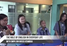 SMPK  Don Bosco Didaulat Siaran Perdana English Corner RRI Atambua