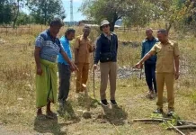 Pertanahan Belu Tinjau Lokasi Persetujuan Kesesuaian Ruang di Kelurahan Umanen