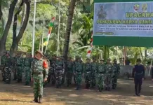 Empat Puluh Sembilan Sasaran Fisik Rampung Melalui Karya Bakti TNI AD di Alor