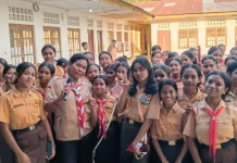Sekolah di Malaka Siapkan Kemah Sambut Hari Pramuka