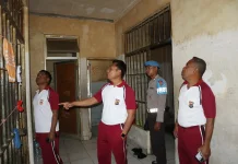 Kapolres Belu Cek Ruang Tahanan dan Kondisi Kesehatan Warga Binaan