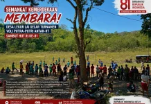 Desa Legur Lai Manggarai Timur Gelar Turnamen Voli Antar-RT Sambut HUT ke-81 RI