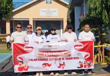 Fun Walk Lapas Kalabahi Semarakkan HUT Ke-81 Kemerdekaan RI