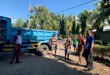 Sambangi Warga Maritaing, Polsek Alor Timur Cegah Gangguan Kamtibmas