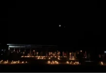 Kobarkan Nasionalisme, Desa Tulakadi KKNT GENTASKIN Lomba Kreatif dan 1.000 Lilin