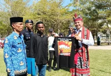 Aliansi Pemuda Penjaga Perbatasan Resmi Dikukuhkan di PLBN Mota’ain