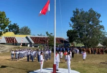 Kekurangan Seragam tetapi Semangat Paskibra Kecamatan Musi TTU Tak Surut
