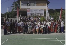 HUT ke-81, Kantah Belu Upacara Memakai Busana Adat Nusantara