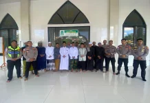 Peduli Gempa Flores Personil Muslim Polres TTU-Umat Muslim Gelar Doa Bersama