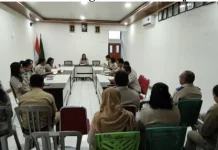 Pacu Layanan Berorientasi pada Kualitas, Kantah Belu Rapat Evaluasi
