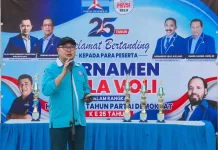 Partai Demokrat Belu Adakan Lomba Voli Demokrat Satu