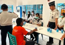 Deteksi Dini Gangguan Keamanan, Lapas Kalabahi Geledah Blok dan Tes Urine