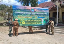 Cegah Karhutla di Perbatasan RI-RDTL, Satgas Citarum Bais TNI Lakukan Sosialisasi