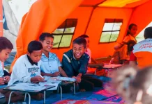 WVI Dampingi Anak Korban Gempa Flores