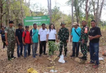 Peringati HUT TNI ke-81, Kodim 1605/Belu Hijaukan Hutan Jati Nenuk