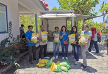 HUT ke-81 RRI, Bulog Kalabahi Bersama Dinas Pangan dan RRI SP Alor Gelar GPM