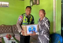 Sambut Hari Lalu Lintas ke-71, Satlantas Polres Alor Anjangsana ke Purnawirawan