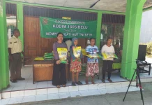 Kodim 1605/Belu Gelar Bazar Murah, Beras Jadi Buruan Warga