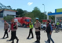 Polres Belu Patroli Tujuh SPBU, Pastikan Distribusi BBM Aman dan Tertib