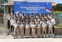 BPN Belu Melaksanakan Upacara Peringatan HANTARU Tahun 2026