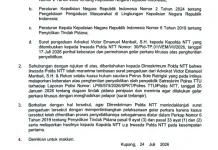 Itwasda Polda NTT Rekomendasikan Gelar Perkara Ulang, atas Kasus Dapur MBG Maubesi
