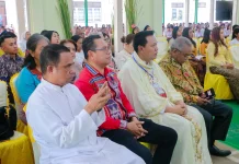 Wabup Belu Menghadiri Tabisan Enam Imam Baru Keuskupan Atambua