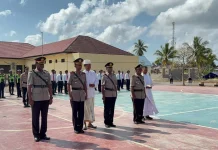 Polres Malaka Gelar Sertijab Wakapolres dan Kapolsek Kobalima