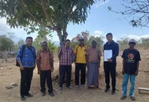 Kantah Belu Laksanakan Verifikasi KKPR Non Berusaha di Kelurahan Manumutin