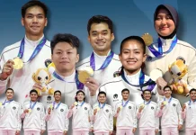 Lampaui Target, Indonesia Sukses Sabet Lima Medali Emas di ASIAN Games 2026
