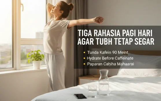 Tiga Rahasia Pagi Hari agar Tubuh Tetap Segar