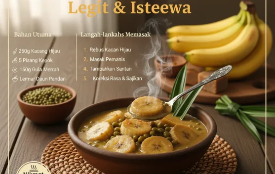 Resep Kolak Pisang Kacang Hijau Manis Legit Menggoda