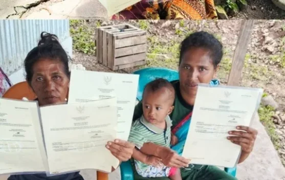 Desa Mahuitas Mendapatkan Pelayann PTSL Door to Door