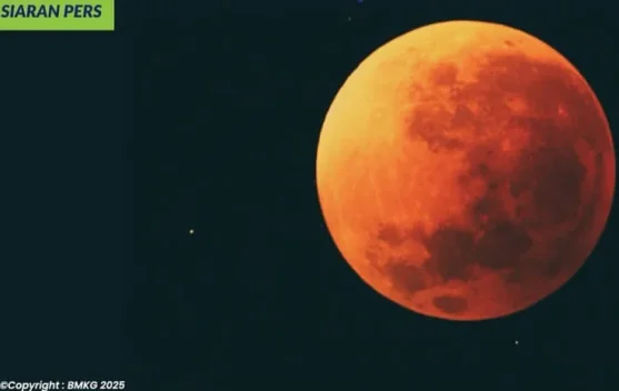 BMKG; Gerhana Bulan Total Akan Terjadi 3 Maret Besok