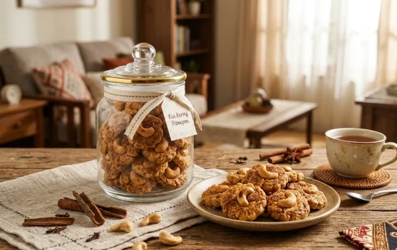 Ide Kue Kering Pitmopen Hangat untuk Meja Tamu