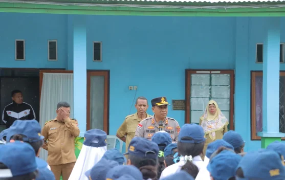 Kapolres Alor Ajak Pelajar SMPN 3 Kalabahi Jaga Persaudaraan dan Hindari Tawuran