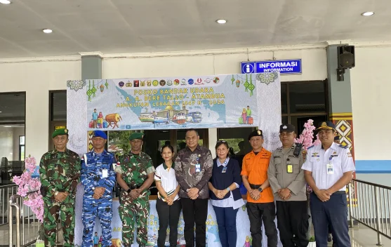 Posko Lebaran Bandar A.A Bere Tallo Atambua Resmi dibuka