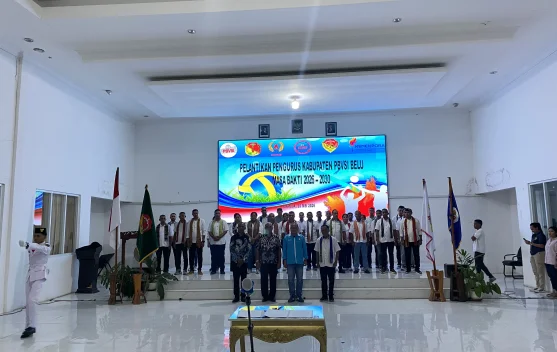 PBVSI Belu Resmi Terbentuk Siap Orbitkan  Talenta Voli menuju PON 2028